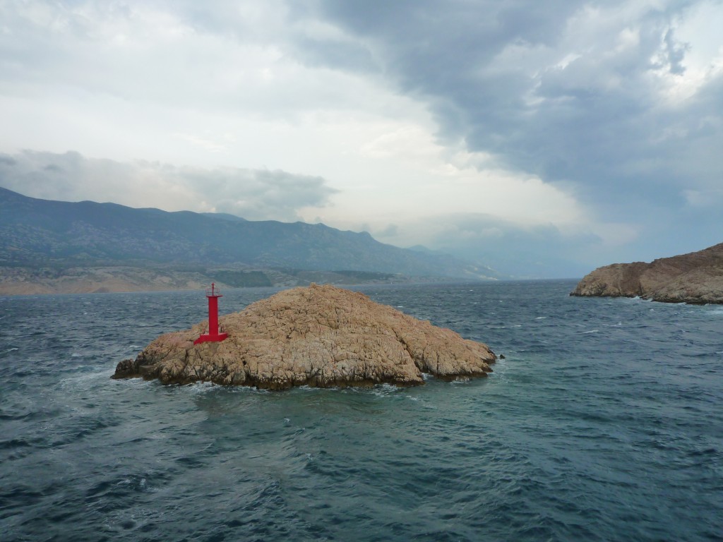 During the ferry crossing
