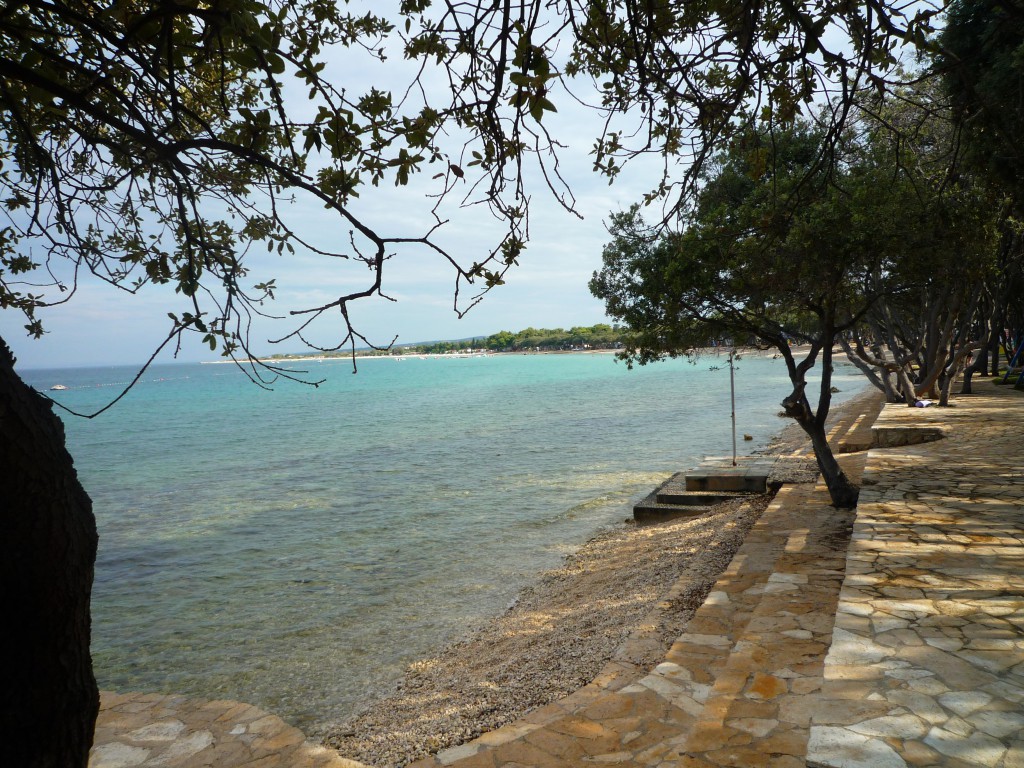 Camping ground at Novalje