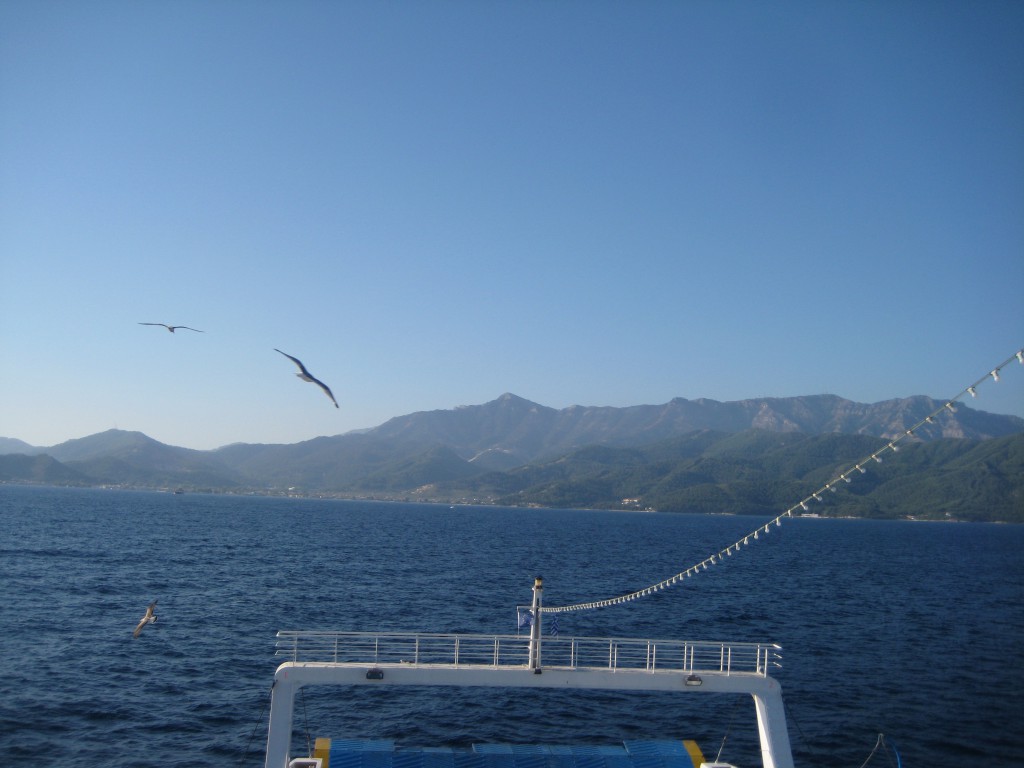Ferry to Thassos