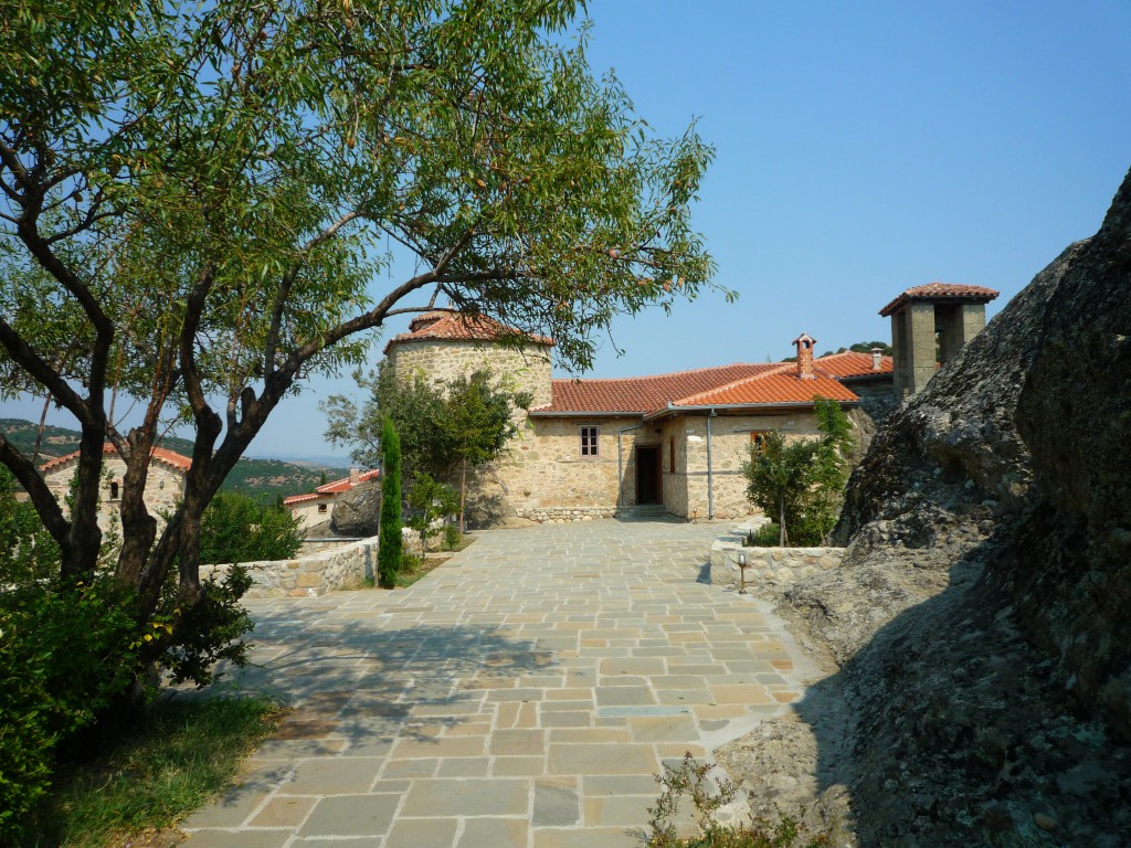 Monastery of the Holy Trinity coutryard